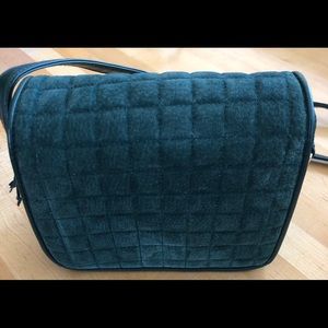 Forrest Green suade evening bag